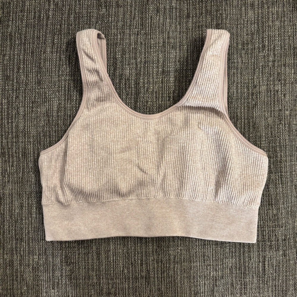 Aerie Ribbed Bra Size L